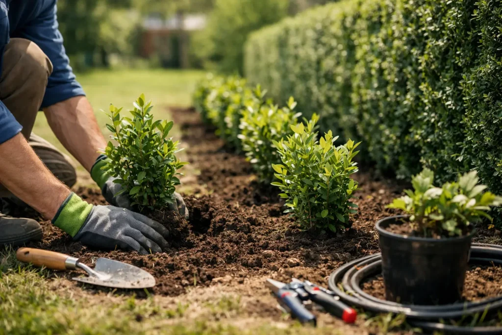 Comment réussir une haie végétale