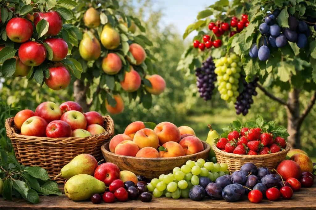 10 meilleurs arbres fruitiers productifs