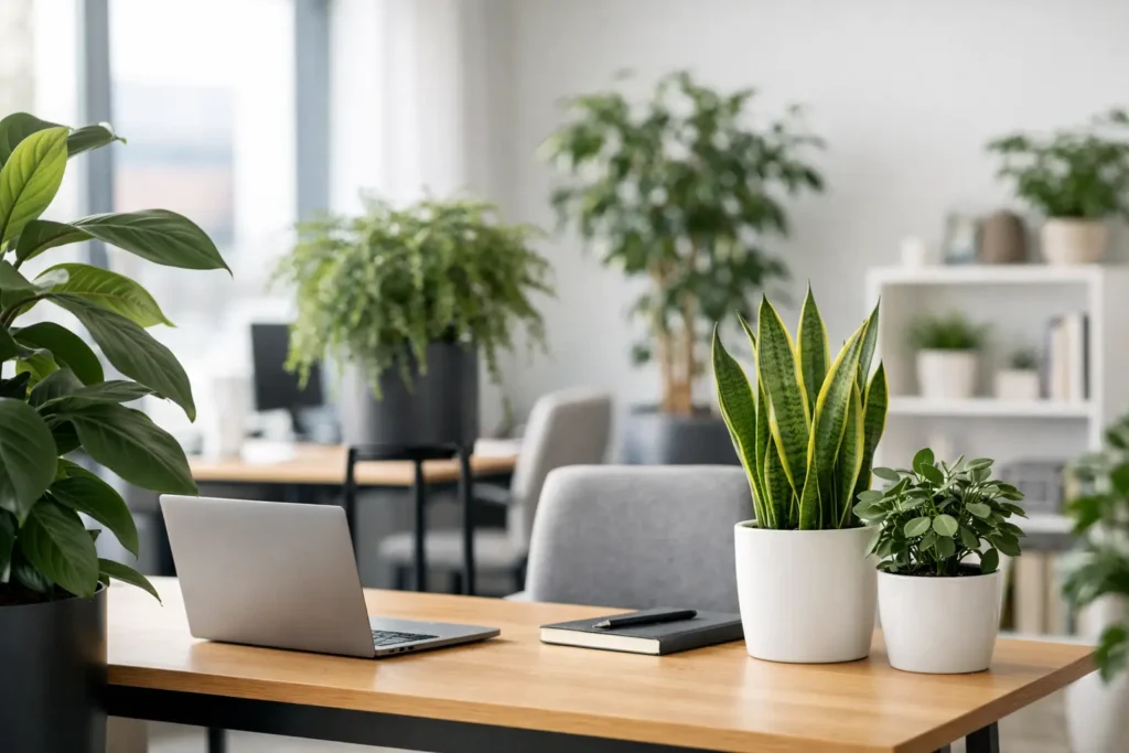 Choisir plantes pour espace professionnel