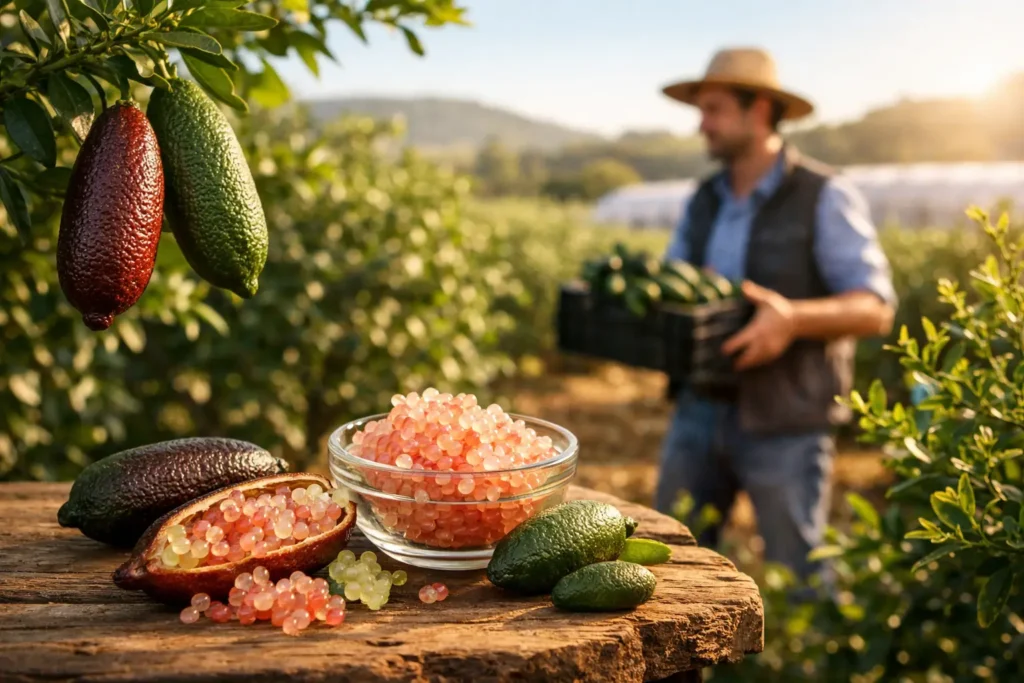 Culture du citron caviar, business rentable