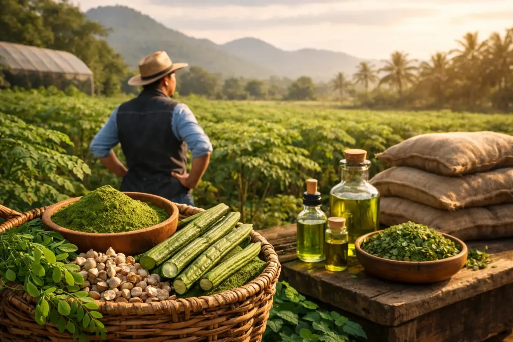 Moringa, la plante miracle au business rentable