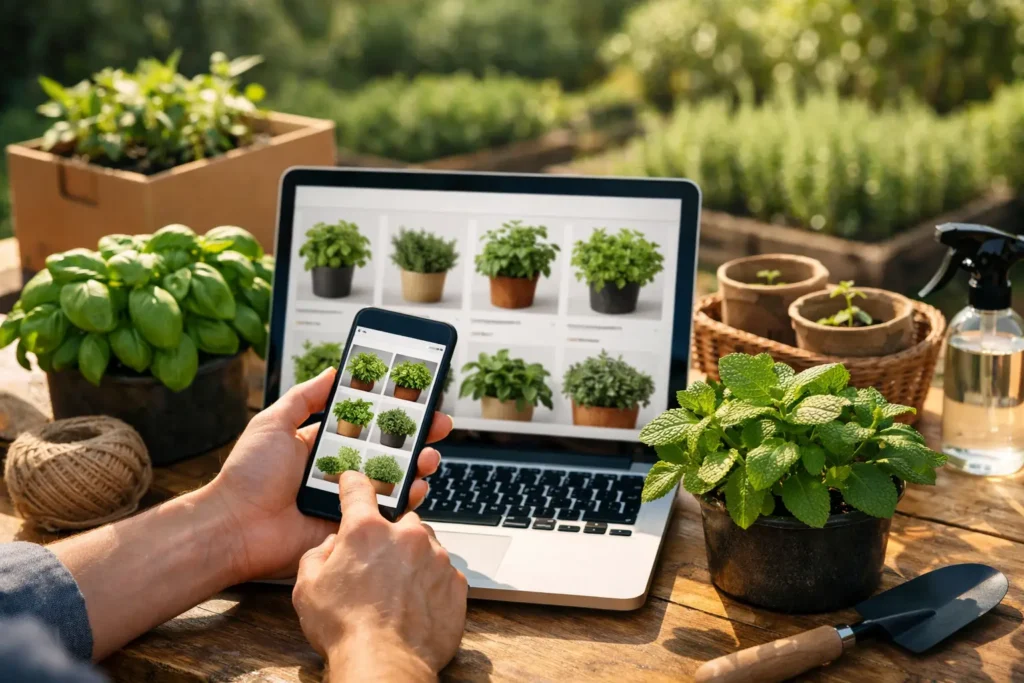 Acheter plantes aromatiques en ligne sans erreur