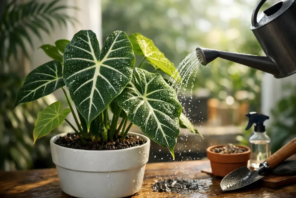 Alocasia : entretien, arrosage et belle croissance