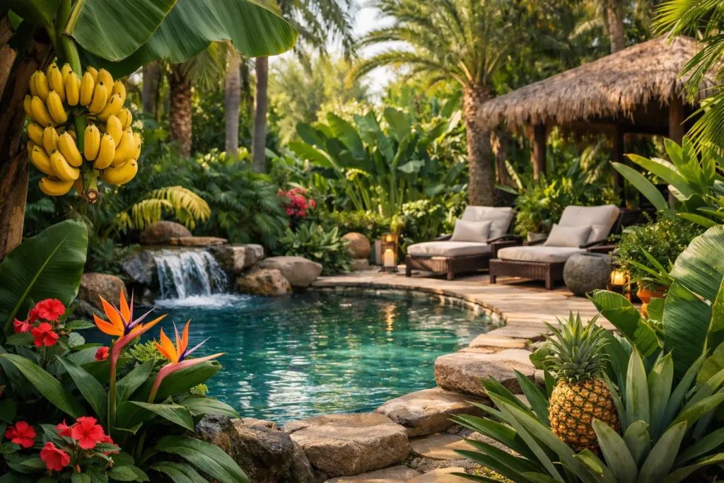 Comment aménager un jardin tropical chez soi