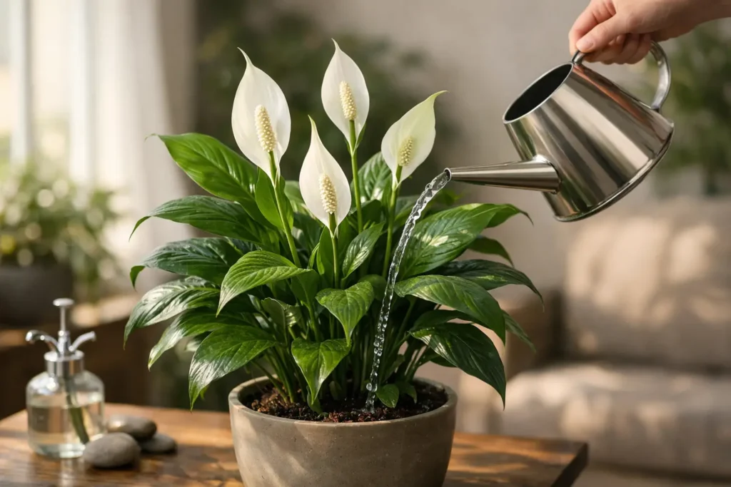 Spathiphyllum : entretien, arrosage et floraison