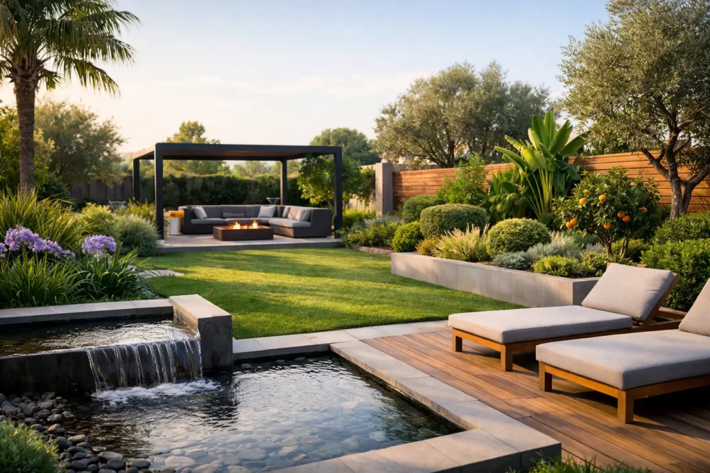 Guide aménagement jardin moderne efficace