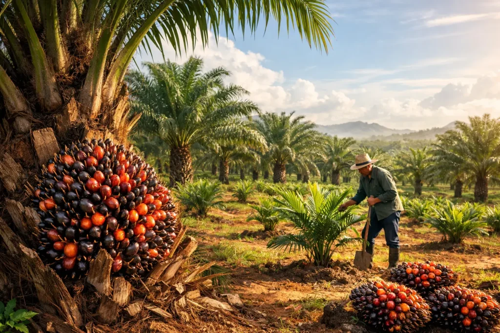 Palmier à huile: réussir sa plantation