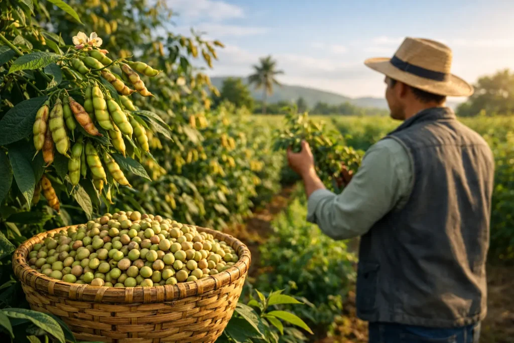 Pois d’Angole : rendement élevé en culture