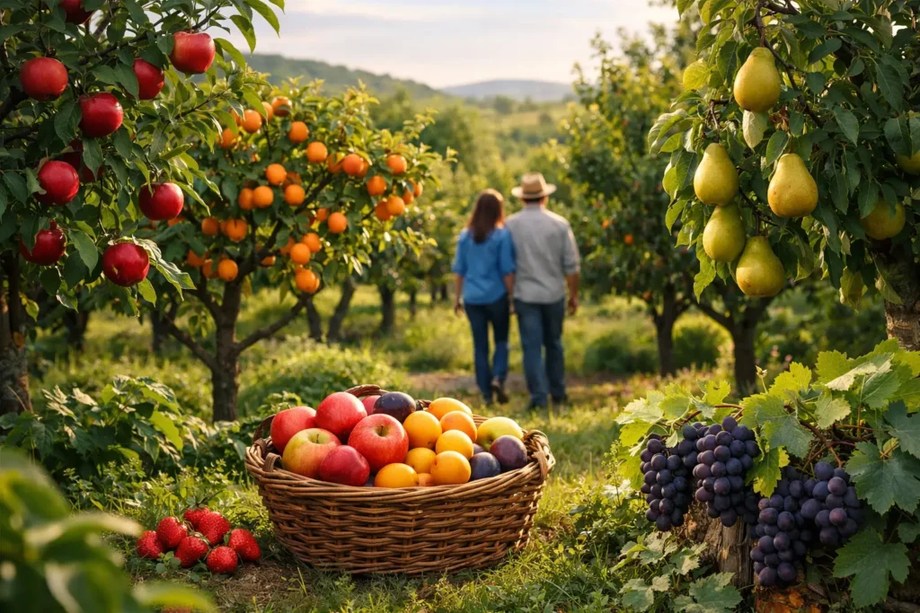Quels arbres fruitiers planter chez soi ?