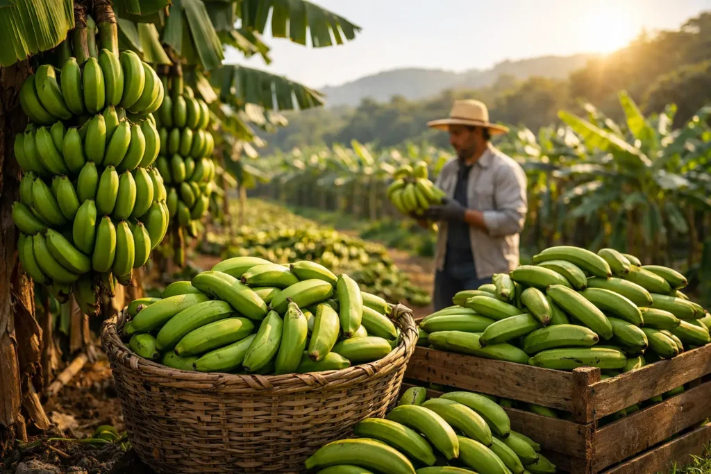 Rendement banane plantain par hectare réaliste