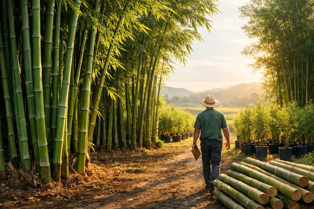 Bambou géant : culture et rentabilité commerciale