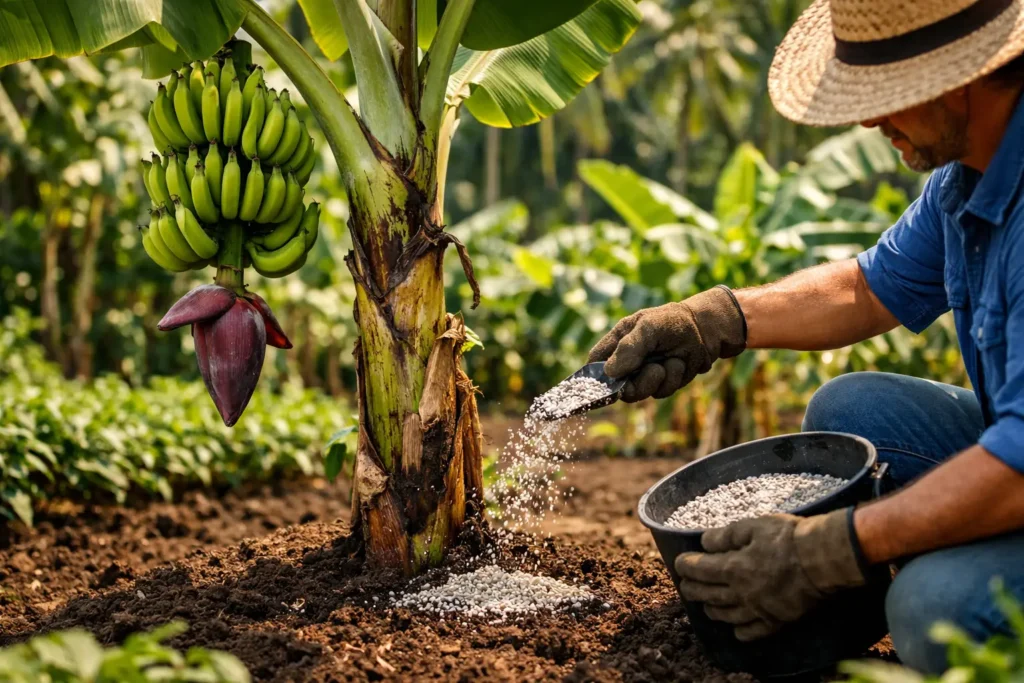 Comment fertiliser un bananier efficacement ?