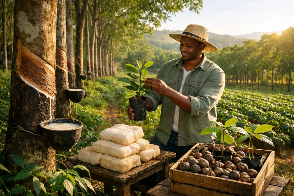 Comment réussir une plantation d’hévéa rentable