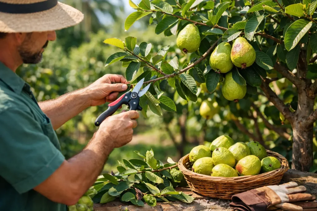 Comment tailler un goyavier pour plus de fruits