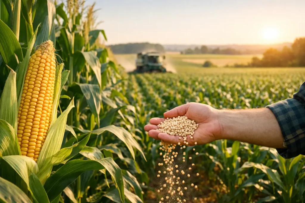Fertilisation du maïs : rendement à l’hectare