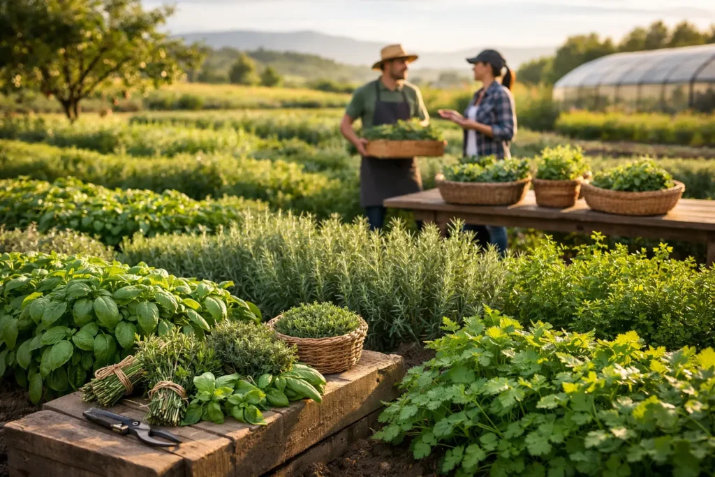 Les meilleures plantes aromatiques rentables