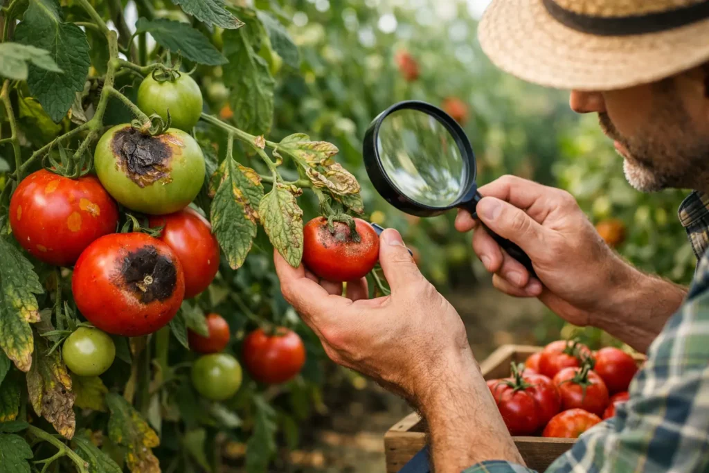 Maladies de la tomate : identifier et traiter