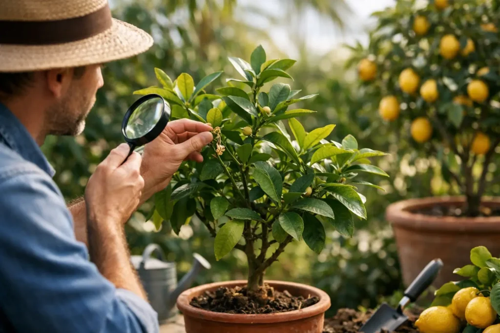 Pourquoi le citronnier ne produit pas : solutions